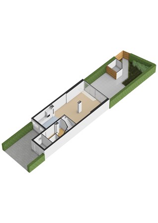 Floorplan - Floris Van Boekhorststraat 9, 3633 CN Vreeland